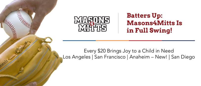 Masons4Mitts: Baseball Is Back!