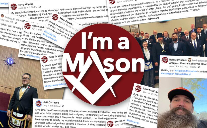 Join Us and Let Your Network Know #ImAMason!